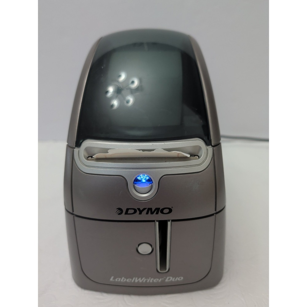 TESTED DYMO LabelWriter Duo Label Printer Model 93105 Thermal Cables Included